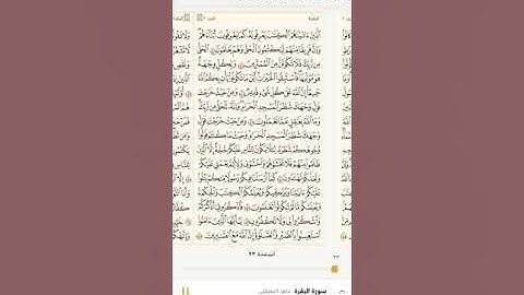 حفظ و تكرار سورة البقرة صفحة 23 - 10 مرات - الشيخ ماهر المعيقلي