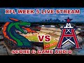 XFL SEATTLE DRAGONS vs HOUSTON ROUGHNECKS WEEK 5 LIVE STREAM WATCH PARTY(GAME AUDIO ONLY)