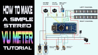 DIY MAKING STEREO VU METER screenshot 3