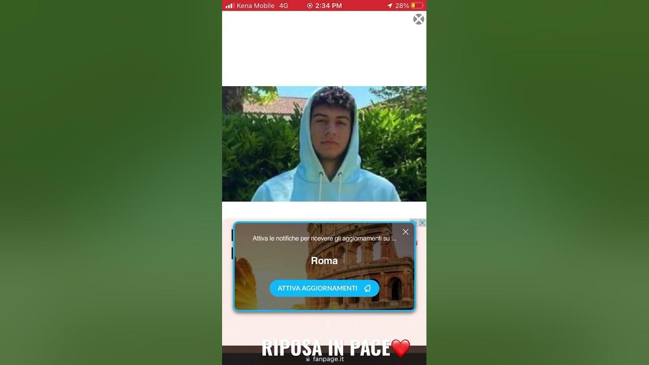 RIPOSA IN PACE PICCOLO ANGELO ️🥺 YouTube