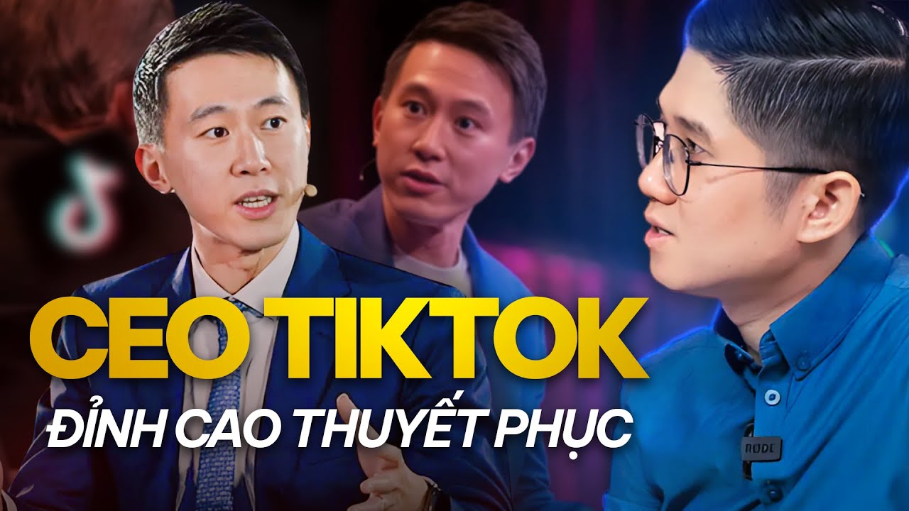 Outline Video TikTok CEO Shou Chew - 5 Bài Học Về Nghệ Thuật Giao Tiếp, Thuyết Phục | Huỳnh Duy Khương