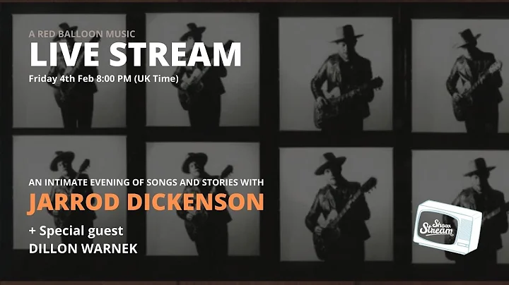 An evening with Jarrod Dickenson