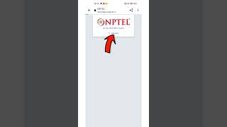 How to download NPTEL Admit Card 2023 | How to Download NPTEL Hall Ticket 2023 #nptel #shorts #viral screenshot 1