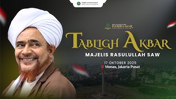 🔴 (LIVE) TABLIGH AKBAR Majelis Rasulullah SAW - Indonesia| Rihlah Habib Umar bin Hafidz 2025