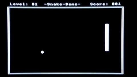 Snakeduino - Demo Mode