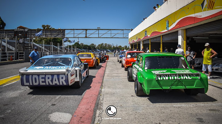TURISMO CARRETERA HISTORICO EN EL GALVEZ - A Toda Velocidad
