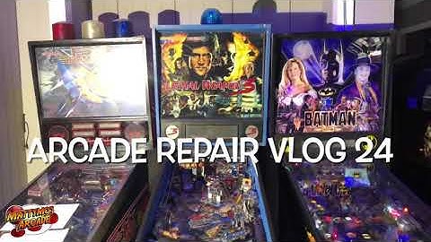 Data East Pinball Repair: Batman and Lethal Weapon 3.