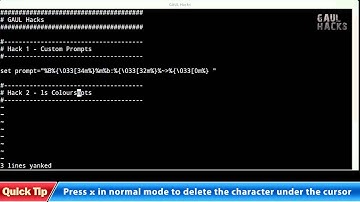 GAUL Hacks - Hack 2: ls Colours