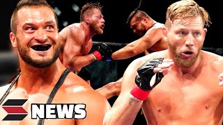 Fans React To Jake Hager vs Wardlow MMA Fight on AEW Dynamite!