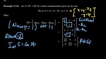 Find the Image of a Linear Transformation