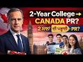 From College to Canada PR in 3 Years?@indocanadiantv7 #news #abroadinformation #creditrating #visa