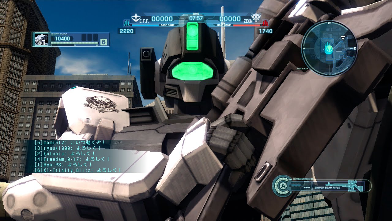 Gundam Battle Operation Rgm 79sp Gm Sniper Ii White Dingo Ver