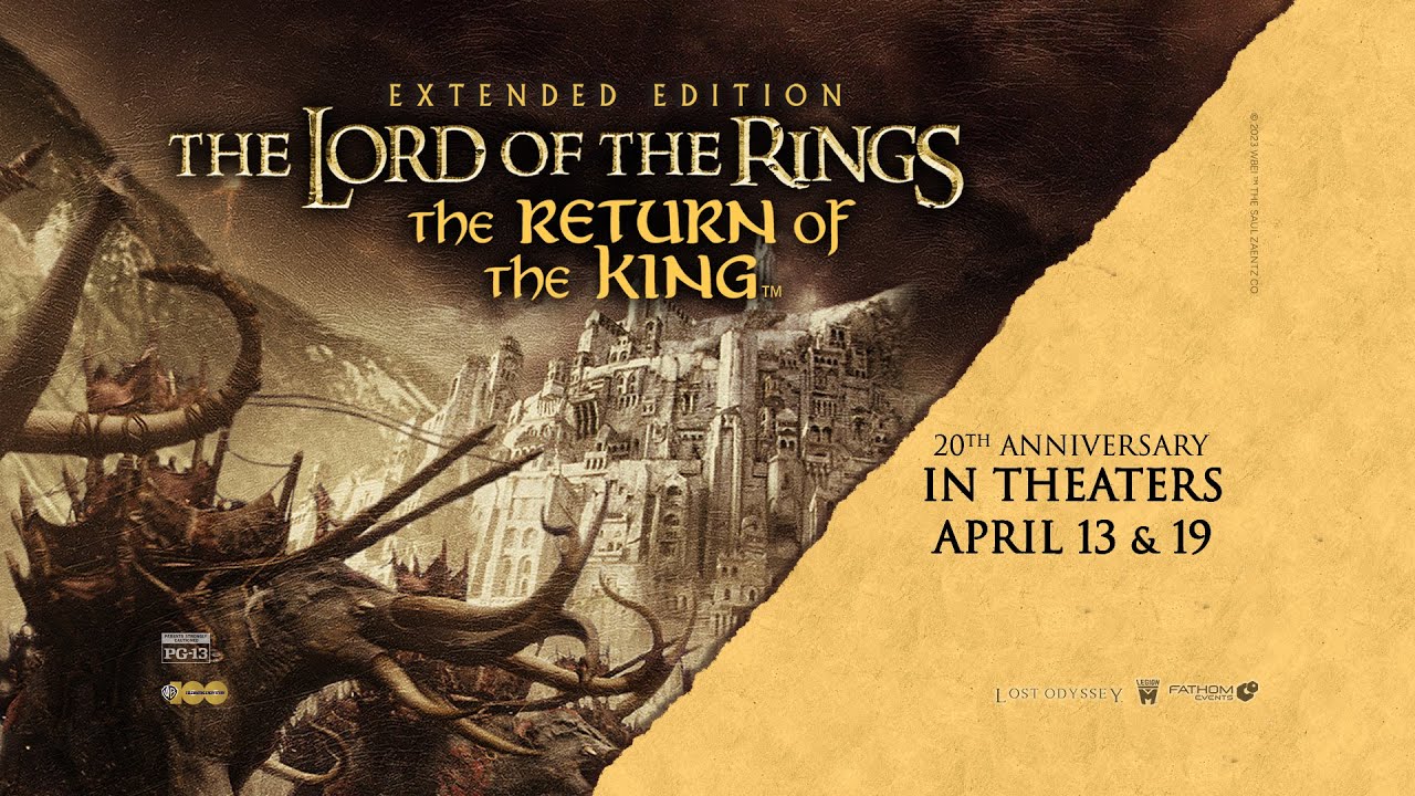 The Wertzone: New definitive LORD OF THE RINGS 20th Anniversary