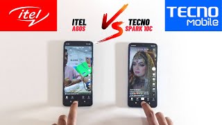 Itel A60s vs Tecno Spark 10c Speed Test