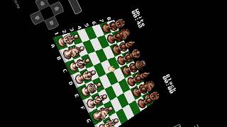 setting up of John SNES Lite emulator. The Chessmaster (U) - SNES (White vs CPU). screenshot 3