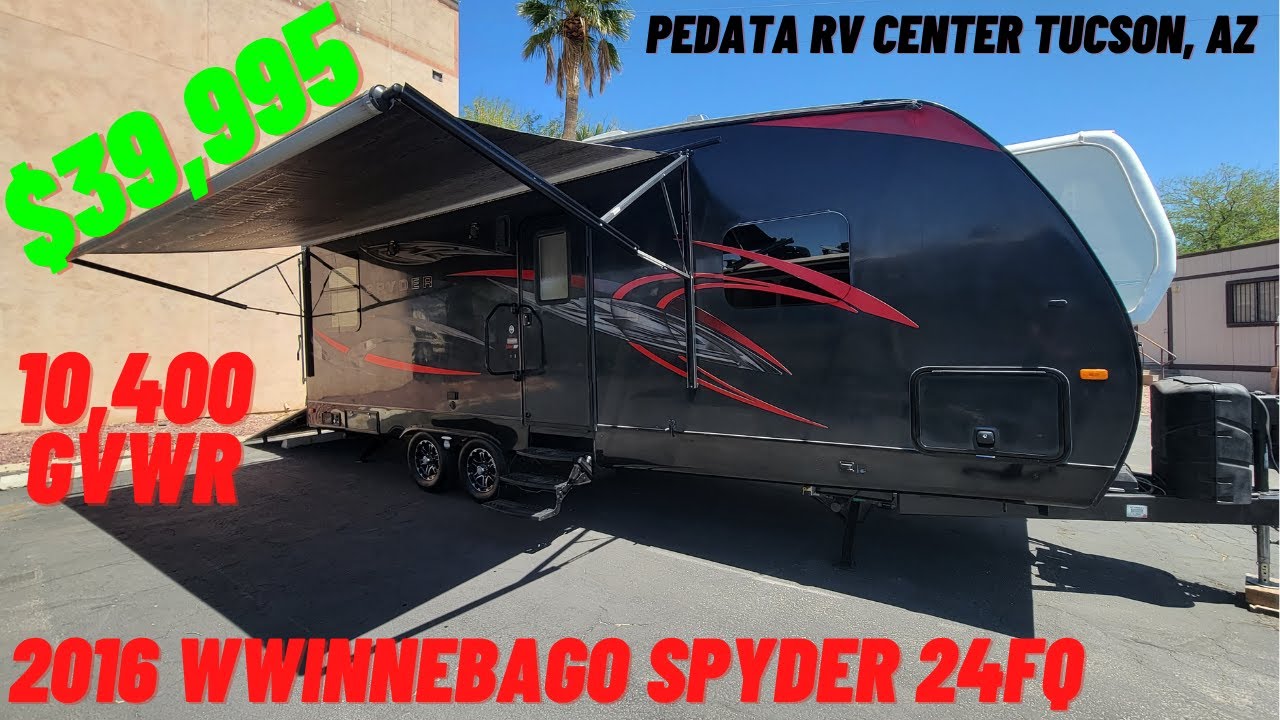 2016 Winnebago Spyder 24FQ Video Walkthrough! 10,400 lb GVWR, Fuel
