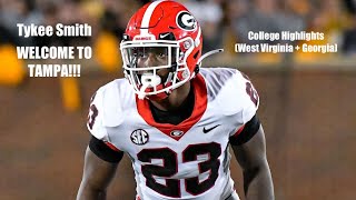 Tykee Smith | College Highlights (West Virginia + Georgia) | 2024 Draft Class | Tampa Bay Buccaneers