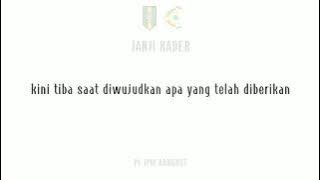 Janji Kader - Song from IPM created by pc ipm bangkinang kota