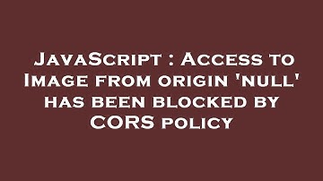 JavaScript : Access to Image from origin 