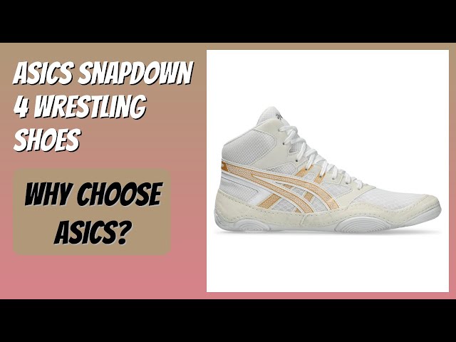 REVIEW (2026): ASICS Snapdown 4 Wrestling Shoes. Features - YouTube
