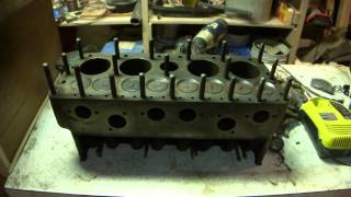 Restoring Painting With Rust-Oleum The Motor and Other Parts Of Al Capone's Car