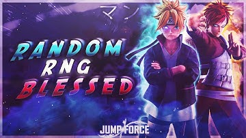 I CHOSE ALL RANDOM AND GOT THE LUCKIEST PICKS IN JUMP FORCE!