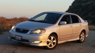 2005 Toyota Corolla XRS Manual  One Take