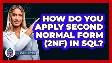 How Do You Apply Second Normal Form (2NF) In SQL? - Next LVL Programming