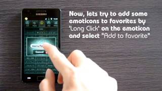 MY EMOTICONS - Best android emoticons library (ﾉ＾▽＾)ﾉ♥♥♥ screenshot 3