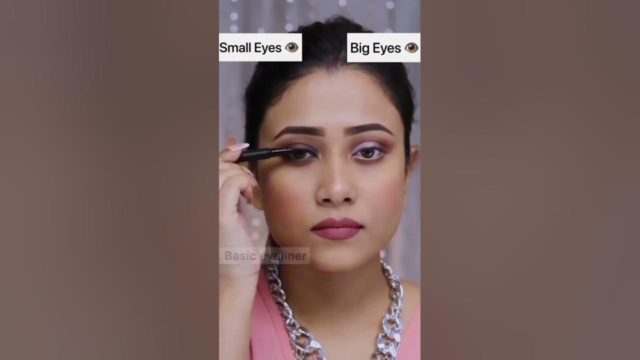  eye makeup 🦋big eye 💕small eye 💕#subscribe # - YouTube