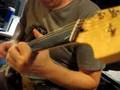 Fretless guitarist ned evett plays frusciante strat