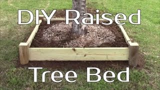 Build this simple and easy bed for your mature tree or brand new sapling to give some great curb appeal. This build uses a minimum 