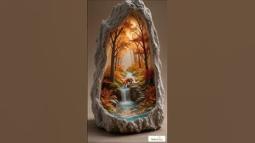 Góc Rừng Mùa Thu Ảo Diệu: Cáo Nhỏ Bên Thác Nước | Thư Giãn, Ngủ Ngon 🍂🦊