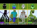 HOW TITANS APPEARED FROM EGGS IN MINECRAFT ZOMBIE SKELETON ENDERMAN CREEPER GIANT MUTANT BATTLE