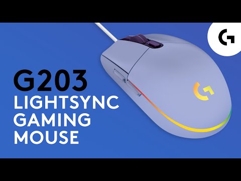 G203 LIGHTSYNC GAMING MOUSE 