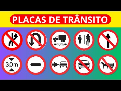 Placas de Trânsito