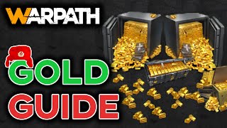 GET A LOT OF GOLD (AND OTHER RESOURCES) AS F2P | GOLD FARMING and SPENDING GUIDE/TUTORIAL [WARPATH] screenshot 1