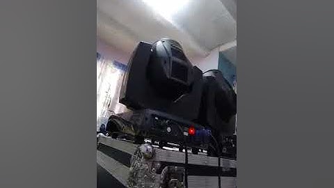 SIR SONNY MOVING HEAD TEST VIDEO (our SHOPEE customer) RSPRO USB to DMX CONTROLLER