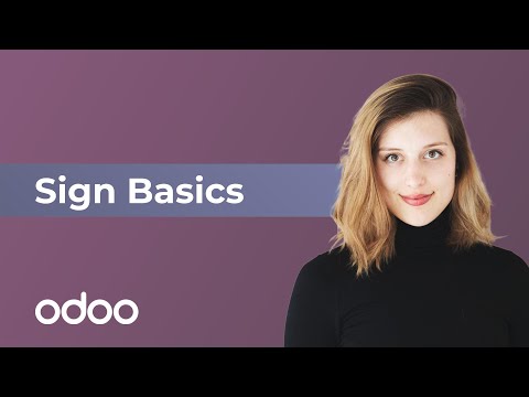 Sign Basics | Odoo Sign