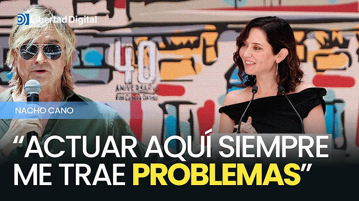 Nacho Cano, junto a Ayuso tras el informe de la UCO: “Vais a salvar el país”