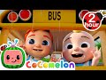 Wheels on the Bus (School Version)   MORE | @Cocomelon - 2 HOUR Nursery Rhymes