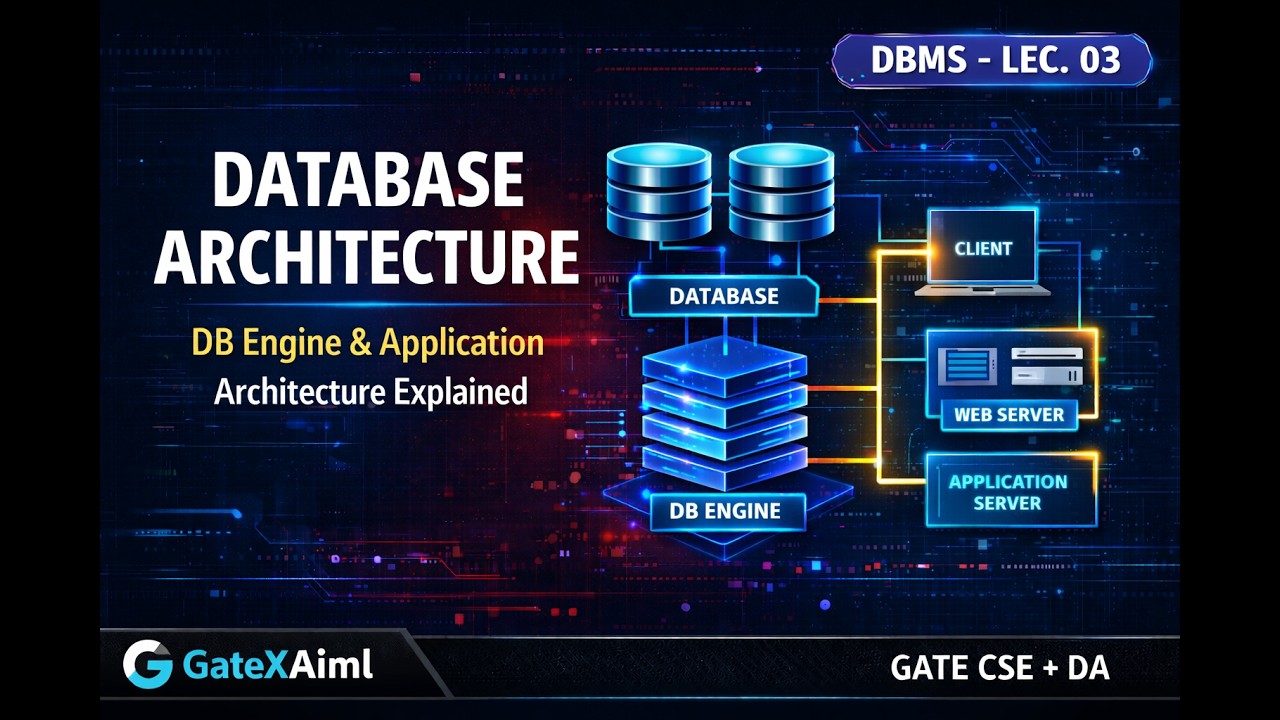 Database Architecture | DB Engine & Application Architecture Explained ...