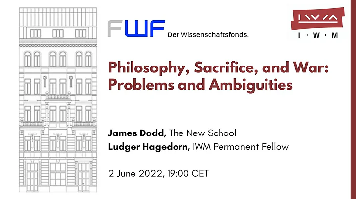 James Dodd: Philosophy, Sacrifice, and War: Proble...