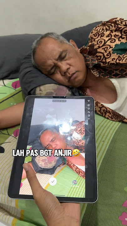 ADAM NGERJAIN PAPAHNYA YG LAGI TIDUR🤣AUTO NGAKAK
