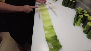How to cut Cucumber(Julienne) ㅣ Sushi ㅣ Roll ㅣ Cucumber