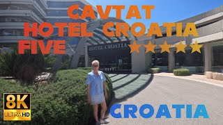 Hotel Croatia Cavtat  5***** 8K Walking Tour ( May 2024 )