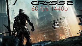 Crysis 2 intro 1440p 60fps вступительный ролик (DAIN_APP + upscaled, with AI and artifacts..)