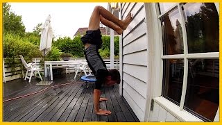 How To Do A Hand Stand Up Against A Wall