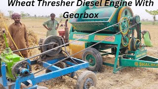 New Experiment Wheat Thresher Diesel Engine With Gearbox