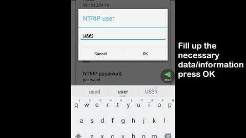 DATAGNSS D303-RTK connect to Ntrip